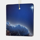 Het kerstcadeau keramisch ornament (Links)