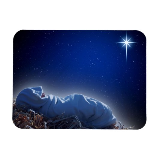 Het kerstcadeau magneet (Horizontaal)