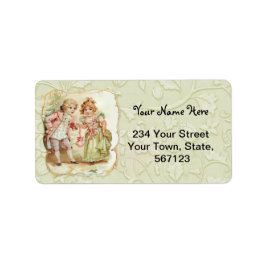 Het Kerstfeest - Francis Brundage Etiket