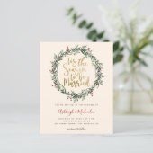 Het kerstfeest is de seizoensweddenschap (Staand voorkant)