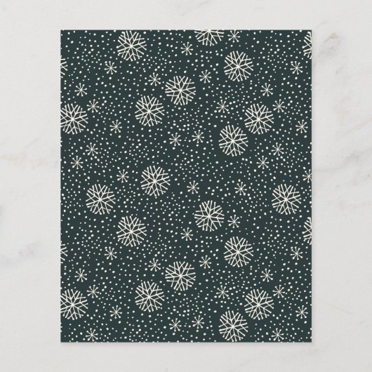 Het kerstfeest is de seizoensweddenschap (Achterkant)