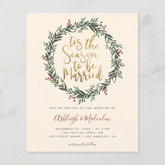 Het kerstfeest is de seizoensweddenschap (Voorkant)