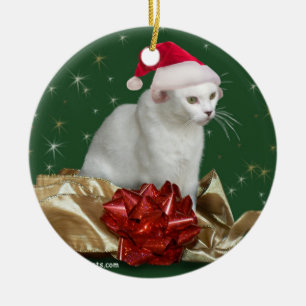 Het kerstfeest keramisch ornament