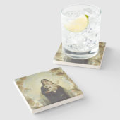 Het kerstfeest van de Adoratie Stenen Onderzetter (Zijkant)