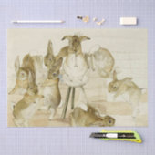 Het Kerstfeest van de konijnen door Beatrix Potter Tissuepapier (Craft)