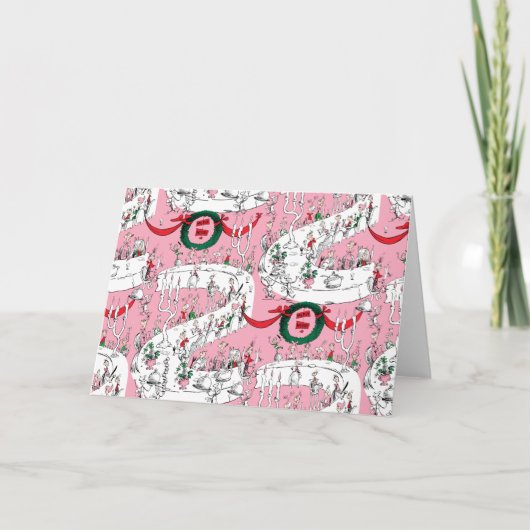 Het Kerstfeest van de Whos Kaart (Voorkant)