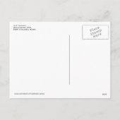 Het kerstfeest van Washington D.C. Briefkaart (Achterkant)