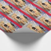 Het kerstinpakpapier van de Polar Express Cadeaupapier (Hoek)