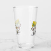 Het kerstkaasbekertje spelen glas (Links)