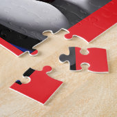 Het kerstkoekjespaar legpuzzel (Zijkant)