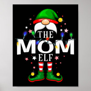 Het Kerstmis Familie Pyjama Feest van de Moeder El Poster