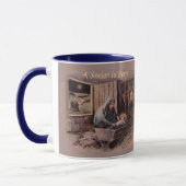 Het Kerstmug met Zegeningen Mok (Links)