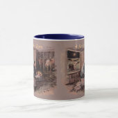 Het Kerstmug met Zegeningen Mok (Midden)