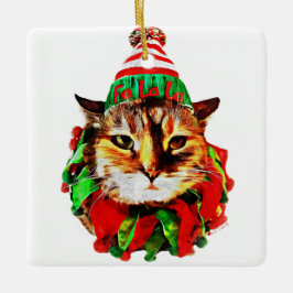 Het kerstornament van Lil Luv Keramisch Ornament