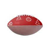 Het kerstpatroon I American Football (Gedraaid 90)