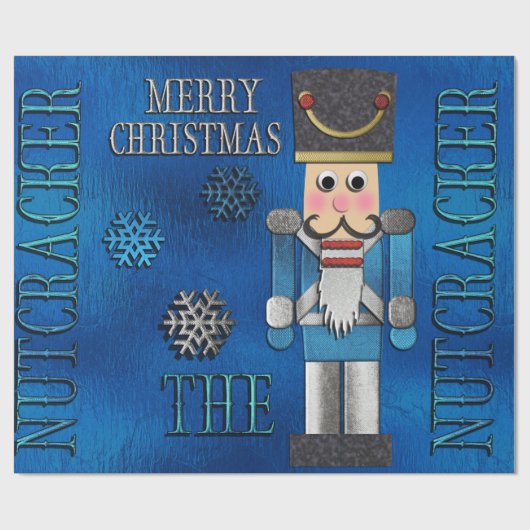 Het kerstrecept voor de Nutcracker Cadeaupapier (Vlak)