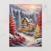 Het kerstseizoen is een tijd van vreugde, hoop, en feestdagenkaart (Voorkant)