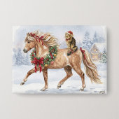 Het Kerstteam- Maggie en Nari Button (Voorkant)