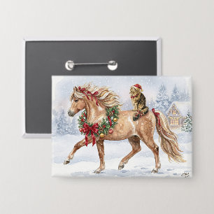 Het Kerstteam- Maggie en Nari Button