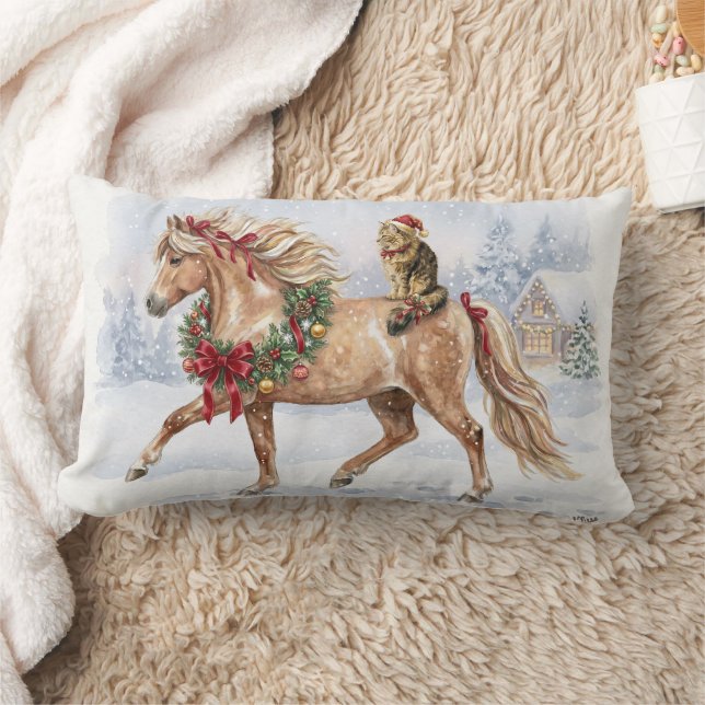 Het Kerstteam- Maggie en Nari Kussen (Deken)