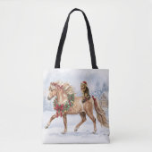 Het Kerstteam- Maggie en Nari Tote Bag (Voorkant)