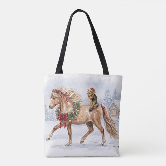 Het Kerstteam- Maggie en Nari Tote Bag (Achterkant)
