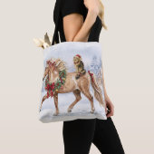 Het Kerstteam- Maggie en Nari Tote Bag (Dichtbij)
