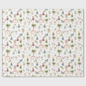 Het kerstvakantiewrapppapier van de Nativity Cadeaupapier (Vlak)