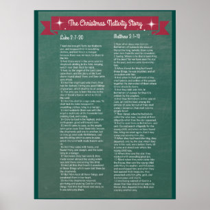 Het kerstverhaal - in de scriptie poster