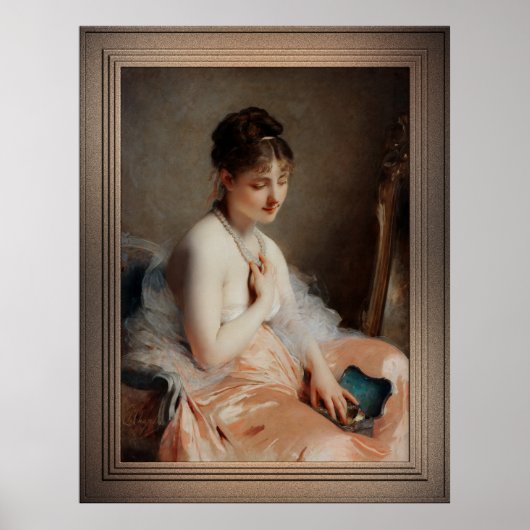 Het Ketting-Pearl van Charles Chaplin Poster (Voorkant)