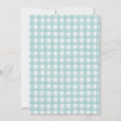 Het keuken-Vrijgezellenfeest van de keuken Kaart (Achterkant)