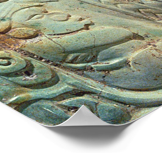 Het kiesdistrict van de koning en een gerechtshof  poster (Hoek)