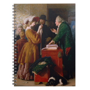 Het kiezen van de bruiloft Gown uit hoofdstuk 1 va Notitieboek