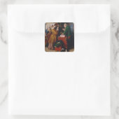 Het kiezen van de bruiloft Gown uit hoofdstuk 1 va Vierkante Sticker (Tas)