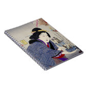 Het kijken alsof ze wil veranderen: Het uiterlijk Notitieboek (Rechterzijde)