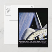 Het kijken door achterste Uitzicht spiegels van ru Briefkaart (Voorkant / Achterkant)