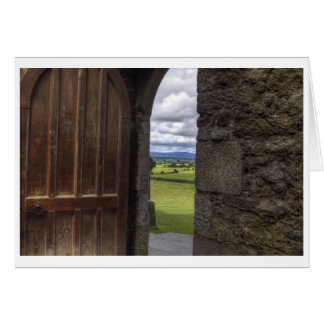 Het kijken door de deur