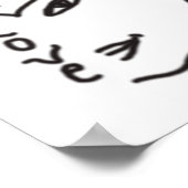 Het kijken door het hart poster (Hoek)