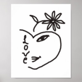 Het kijken door het hart poster