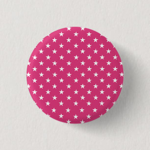 Het kijken glamoureus met deze Certified Red White Ronde Button 3,2 Cm
