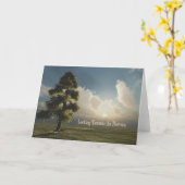 Het kijken naar de Hemel Notecard Kaart (Gele Bloem)