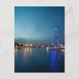 Het kijken naar de Theems Briefkaart