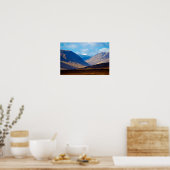 Het kijken naar Glen Etive, Schotland Poster (Keuken)