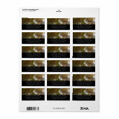 Het kijken omhoog kijkend op de Natuur van de Verl Etiket (Full Sheet)