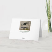 Het kijken over een klaverSt kaart van het Klopje (Achterkant)