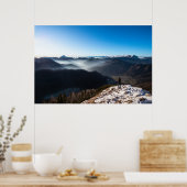 Het kijken over nieuwe horizonten poster (Keuken)