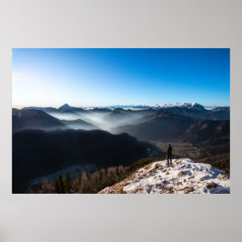 Het kijken over nieuwe horizonten poster