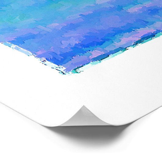 Het kijken Sterk Poster (Hoek)