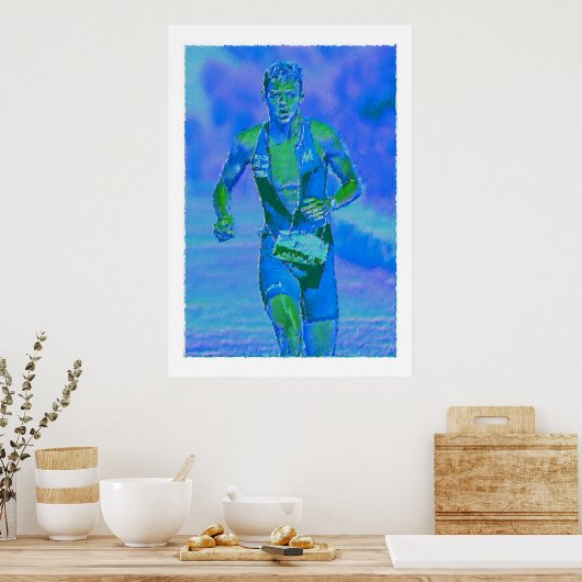 Het kijken Sterk Poster (Keuken)