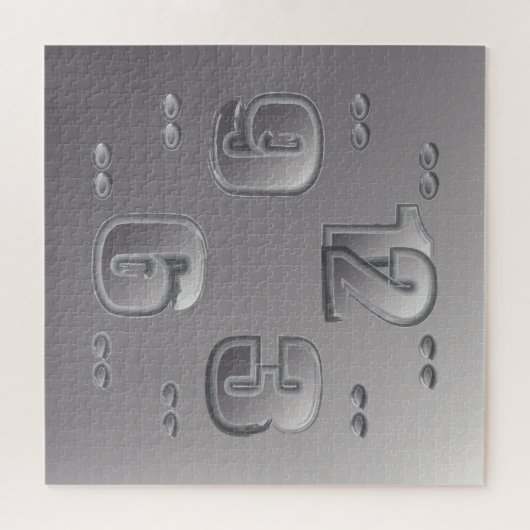 het kijken van de klok legpuzzel (Horizontaal)